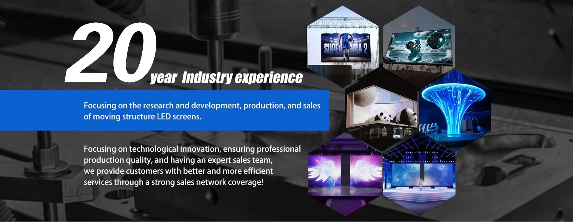 quality Moving LED Screen factory