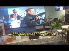 P2.5 led screen for church