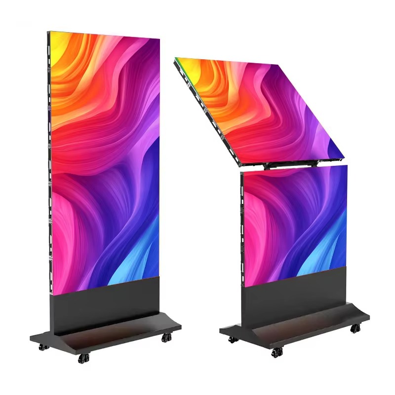Floor Standing Foldable Led Poster Screen P2 P2.5 Advertising Indoor ...