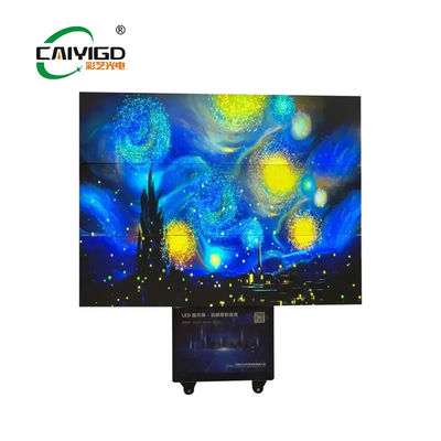 Outdoor HD Rotating LED Screen Advertising Display Board Programmable ...